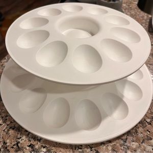 Tupperware Egg Display.